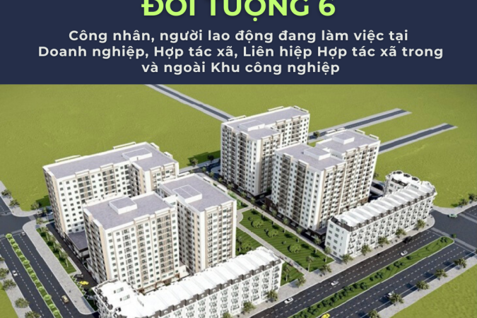 Bộ hồ sơ mua NOXH Tùng Bách - Đối tượng 6 (Cả 2 vợ chồng đang làm việc tại doanh nghiệp trong và ngoài khu công nghiệp)